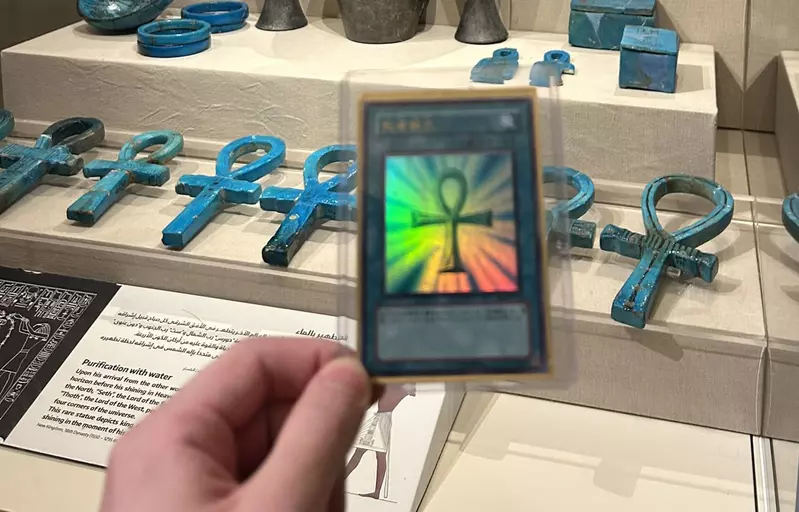 《真正的死者蘇生》看了遊戲王才對古埃及文化感興趣 終於見到實物好感動