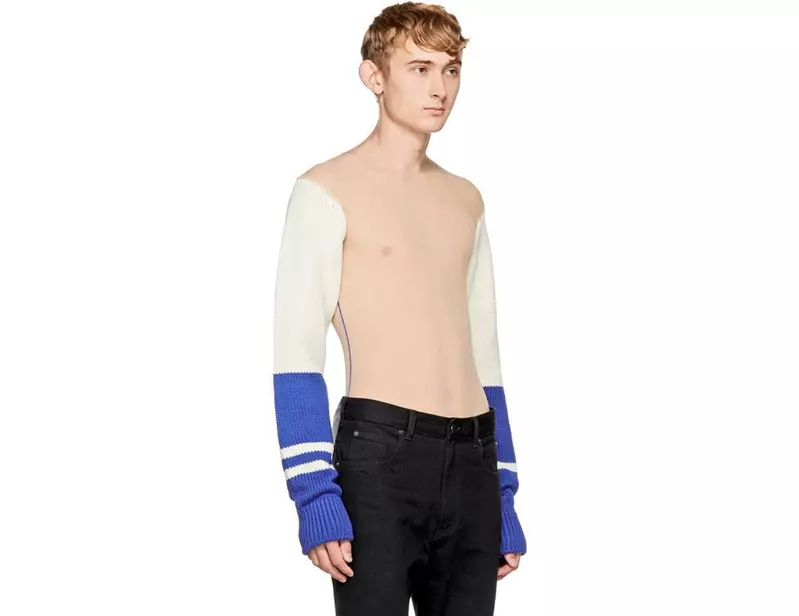 回顧2017年「Calvin Klein」的潮流服飾 怕大家沒看過只有袖子的毛衣所以帶大家認識一下