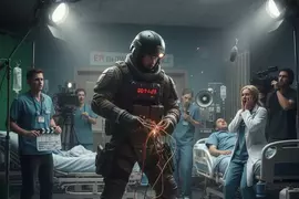 《24歲男屁股塞砲彈事件》醫院成為拆彈現場、警方、消防部門跟防爆小組均趕至現場