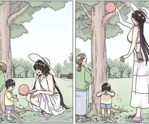 《話題兩格漫畫》日漫和美漫的讀者解釋大不同 這位大姊姊究竟是好人還是壞人？