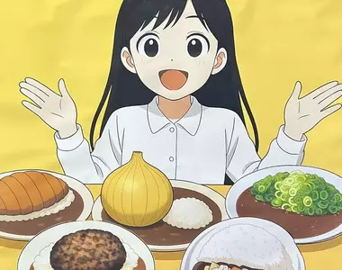 《咖哩店使用ＡＩ插畫》日本網友吐槽畫得太爛了 結果發現重現度其實超級高