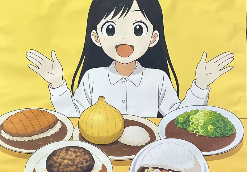 《咖哩店使用ＡＩ插畫》日本網友吐槽畫得太爛了 結果發現重現度其實超級高