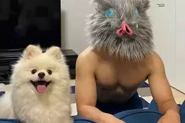 健腹輪推主開啟第二季訓練 為了更接近「嘴平伊之助」的結實體格，打算增重再訓練