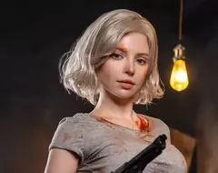 艾殊莉身體模特cos《惡靈古堡9 安魂曲》中的女主角葛蕾絲