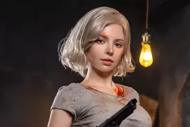 艾殊莉身體模特cos《惡靈古堡9 安魂曲》中的女主角葛蕾絲