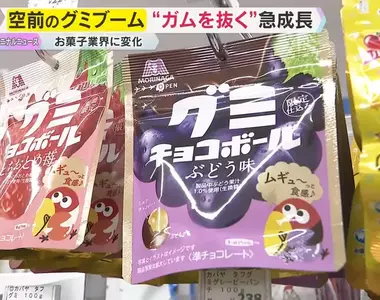 《日本軟糖熱潮》為什麼大家都不吃口香糖了？需要丟垃圾是最大的缺點？