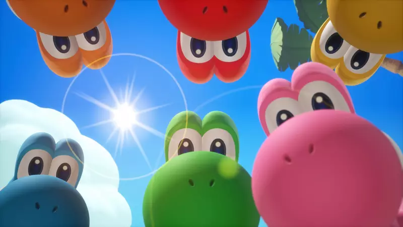 NS2新遊戲《耀西與不可思議的圖鑑》調查時的景象影片公開，確定5月21號上市推出