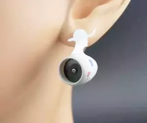 《飛機噴射式引擎耳環》掛上這個馬上就能實現你想要變身成飛機的夢想(咦？)