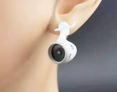 《飛機噴射式引擎耳環》掛上這個馬上就能實現你想要變身成飛機的夢想(咦？)