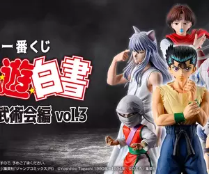 《幽遊白書 暗黑武術會篇 vol.3 一番賞》桑原、小閻王 MASTERLISE系列首度模型化，這波陣容真的香爆了