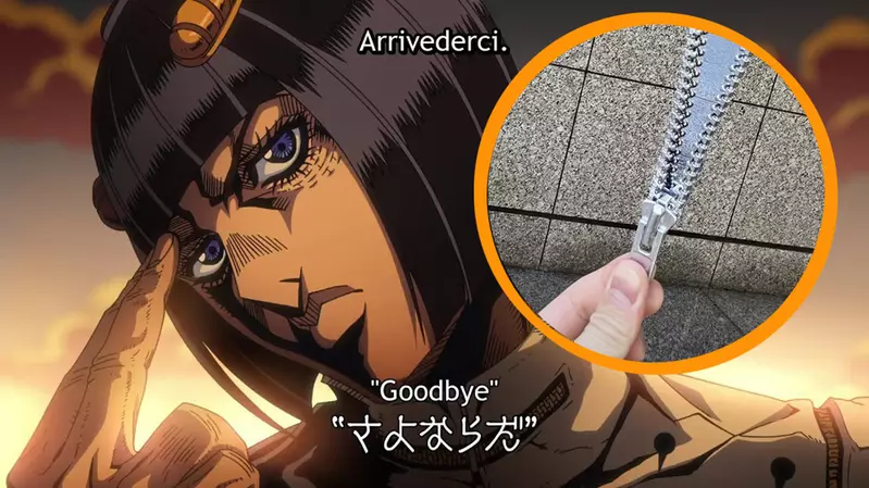 ARuFa又一次天才發明，利用拉鍊+玻璃重現替身能力「鋼鍊手指」