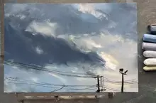 粉彩畫家作品分享 網友看完後表示:第一眼看還以為是照片呢