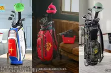 萬代南夢宮推出《機動戰士鋼彈》高爾夫球周邊 特製「鋼彈」、「夏亞專用薩克II」、「薩克II」款式套組