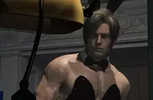 《惡靈古堡9：安魂曲》玩家做出里昂的兔女郎Mod，讓超多玩家看了都想操縱虎背熊腰的壯漢大鬧一番