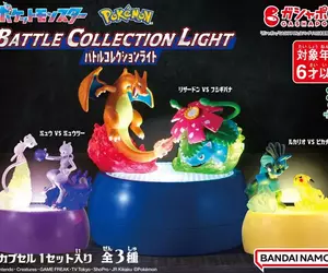 超華麗《精靈寶可夢發光扭蛋收藏版》對戰的模樣真的太帥了