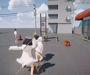 《殘酷天使 | 零 ~ Angel Zero ~》可以操作美少女互相打來打去的一款全新冒險動作遊戲