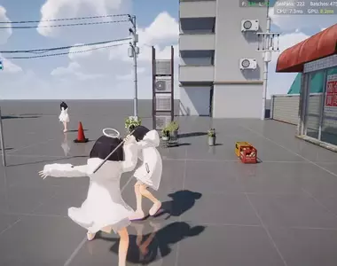 《殘酷天使 | 零 ~ Angel Zero ~》可以操作美少女互相打來打去的一款全新冒險動作遊戲