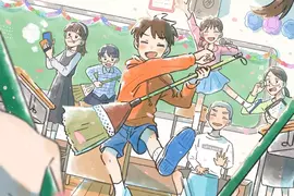 繪師分享這張《學校打掃時間的插畫》意外勾起了許多人的痛苦回憶