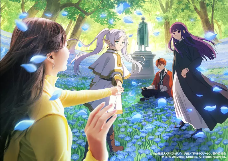 想去USJ玩《葬送的芙莉蓮》展開合作 推出全新遊樂設施「回憶之旅」