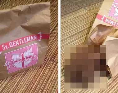 恐怖的《情人節巧克力禮物》老婆準備的驚喜讓老公失聲尖叫 打開紙袋出現的竟然是...