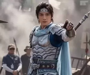 AI生成的《真三國無雙》真人版拍攝現場 這種顏值組合恐怕也只能靠AI實現了