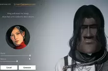 網友遊玩《燕雲十六聲》上傳圖片捏臉功能，看看用ADA的模樣生成的少東家長怎樣？