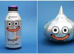 鋁罐藝術家使用《勇者鬥惡龍VII Reimagined》聯名能量飲料「ZONe」罐子做出金屬史萊姆
