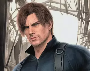 國外網友畫了一幅《惡靈古堡9：安魂曲》主角里昂的精細彩色素描作品