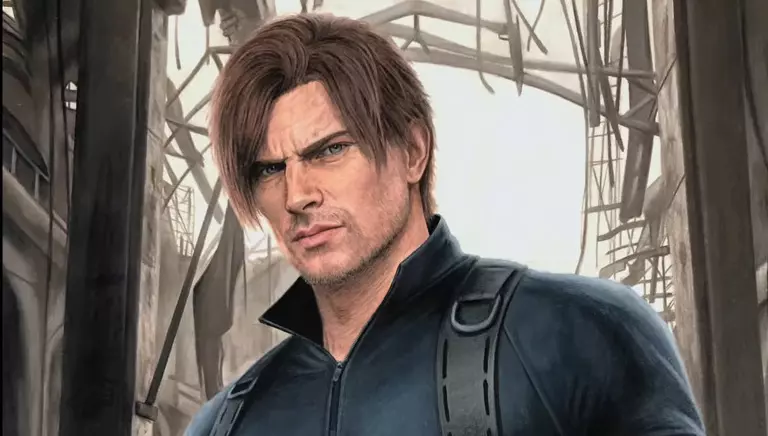 國外網友畫了一幅《惡靈古堡9：安魂曲》主角里昂的精細彩色素描作品