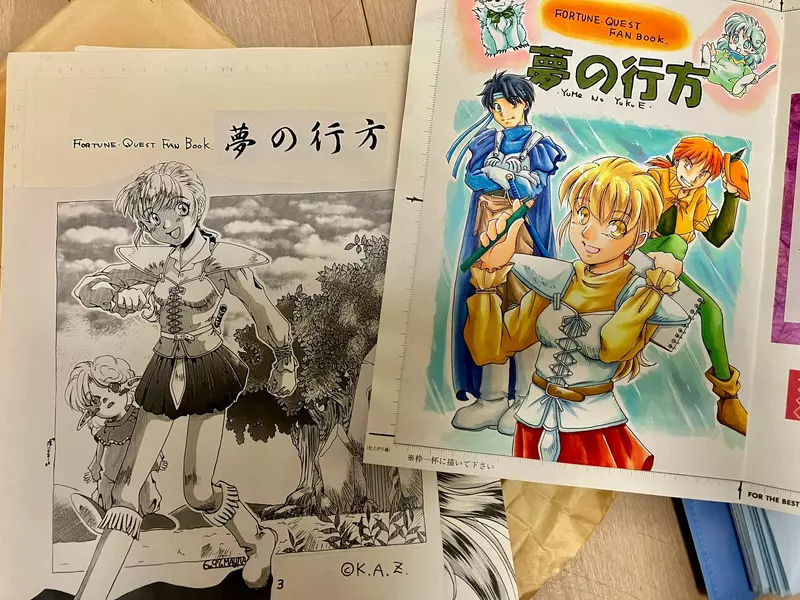 網友分享《阿姨30年前畫的同人誌》當年的同志們都來相認了