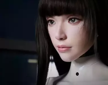 AheadForm公司分享最新《AI女型機器人》表情生動宛如真人吸引了眾多目光