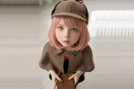 AI生成的《間諜家家酒》真人版拍攝現場，這裡的安妮亞真的是太可愛啦