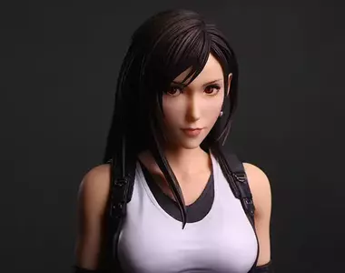 《Final Fantasy VII 重生》重製版「蒂法 洛克哈特」將於 PLAY ARTS真 系列登場，發售日期為8月推出