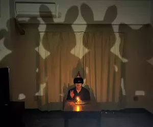 《AruFa的一人生日趴》因為有點撒必系所以找來森林家族助拳，結果搞得跟邪教儀式一樣XD