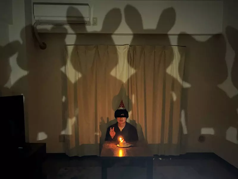 《AruFa的一人生日趴》因為有點撒必系所以找來森林家族助拳，結果搞得跟邪教儀式一樣XD