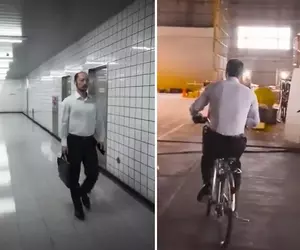 真人電影版《8號出口》幕後花絮，那位不斷迴圈的大叔其實在片場裡超忙的