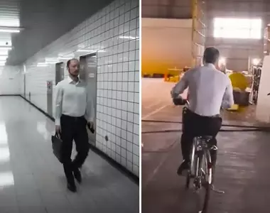 真人電影版《8號出口》幕後花絮，那位不斷迴圈的大叔其實在片場裡超忙的