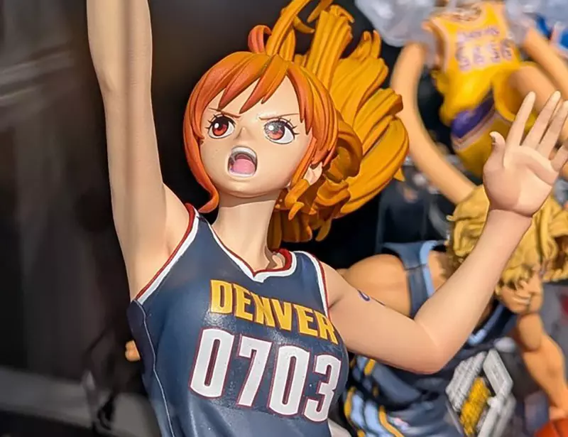 《航海王xNBA》娜美被各國粉絲讚爆 直呼終於有一款胸部正常的公仔了？
