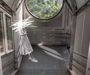 不會畫畫的網友感慨《想替這張照片畫上唯美少女》大家都來幫他實現願望了