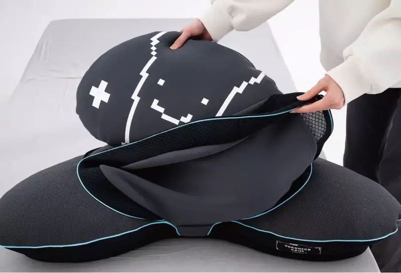 富士床具工業推出《YOKONEGU GAME》遊戲枕 專利「二層結構」讓你玩GAME或躺躺都舒服