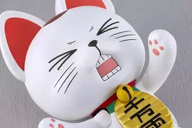 MaxFactory玩具公司推出《膽大黨》最新組裝模型「PLAMAX 高速婆婆」招財貓ver.