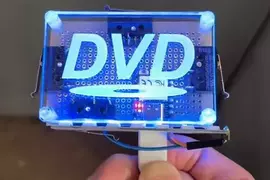 酷酷的小東西《DVD螢幕保護程式燈》撞到東西就會變色真的太討人喜歡了