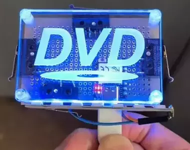 酷酷的小東西《DVD螢幕保護程式燈》撞到東西就會變色真的太討人喜歡了
