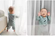 母親捕捉零歲兒眺望窗外場景 從另一側來看畫面超超爆笑