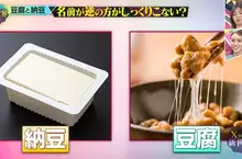 日本網友質疑《豆腐和納豆》這兩種食物的名字是不是反了呢？