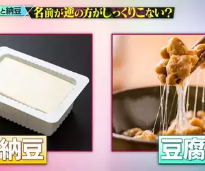 日本網友質疑《豆腐和納豆》這兩種食物的名字是不是反了呢？