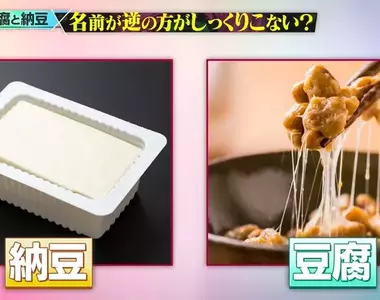 日本網友質疑《豆腐和納豆》這兩種食物的名字是不是反了呢？
