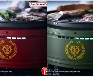 紅色燒烤三倍速《夏亞專用薩克II以及薩克II 卡式瓦斯爐》商品，真是外出旅行居家烤肉的必備商品