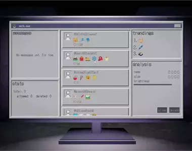 恐怖遊戲《content moderator.》挑戰體驗擔任社群檢查員的一天，瀏覽過濾網路上那些可怕的內容