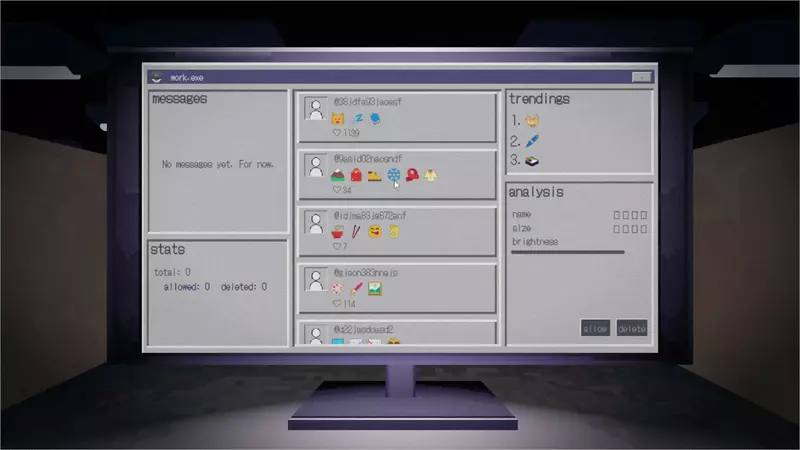 恐怖遊戲《content moderator.》挑戰體驗擔任社群檢查員的一天，瀏覽過濾網路上那些可怕的內容
